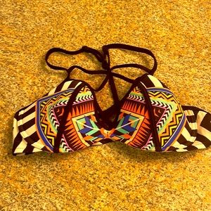 Victorias Secret PINK Tribal Print Bikini Top